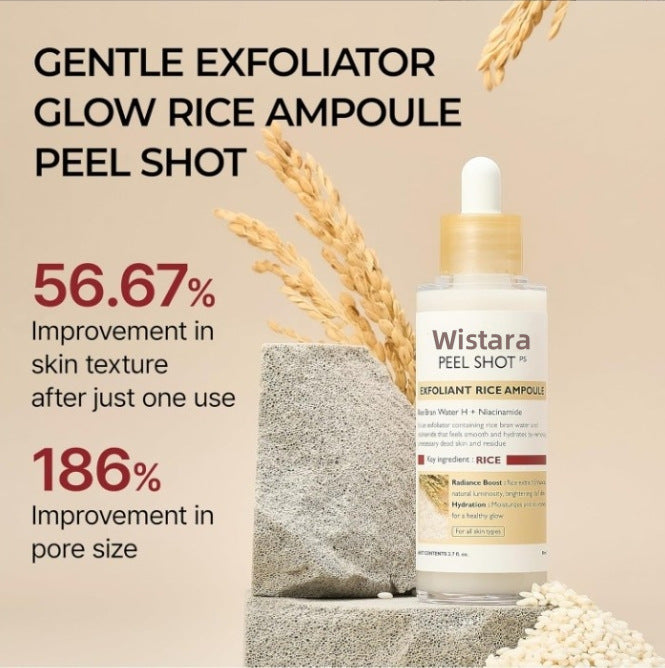 Ris Fuktgivande Exfolierande Vätska