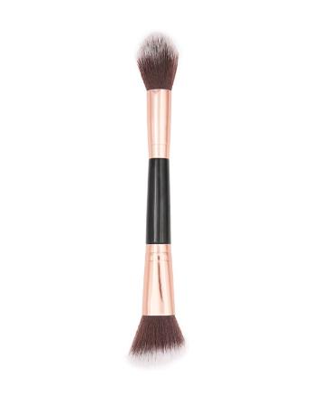 Dubbelsidig Makeupborste – Platina Puderpenseln