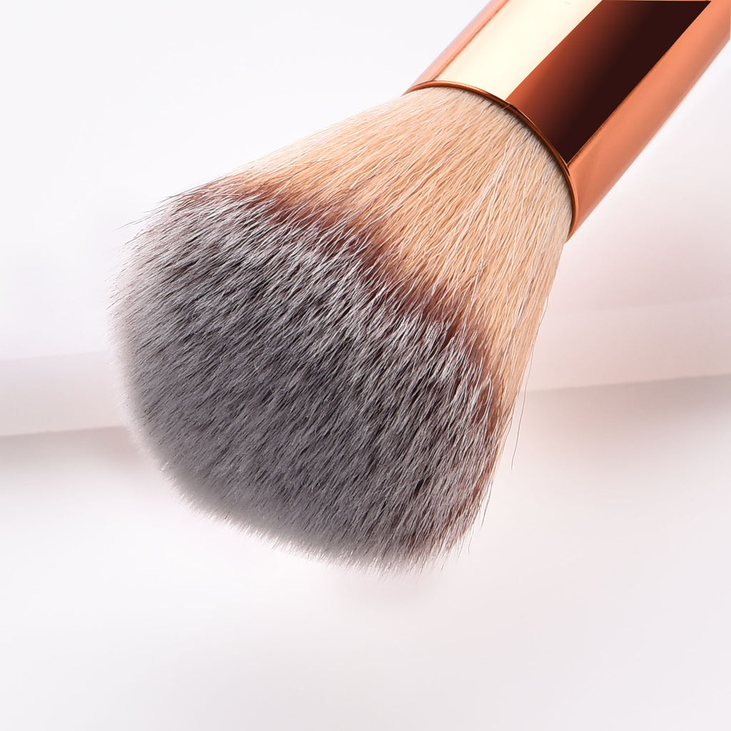 Dubbelsidig Makeupborste – Platina Puderpenseln
