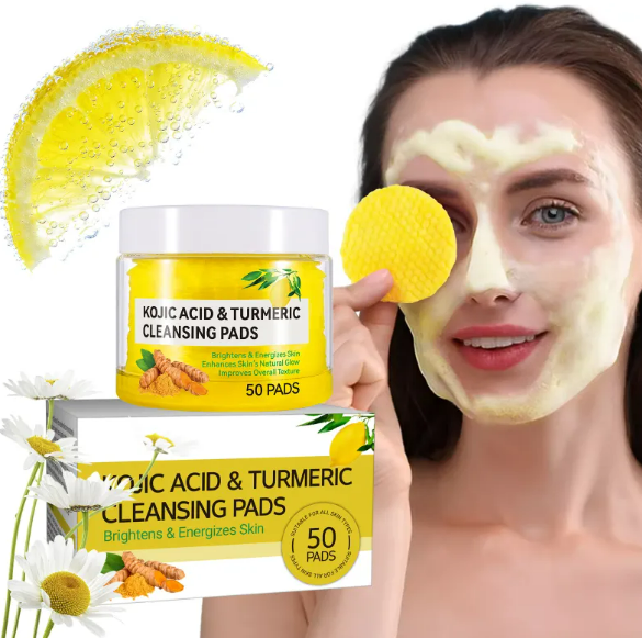 Gurkmeja & Kojic Exfolierande Duk