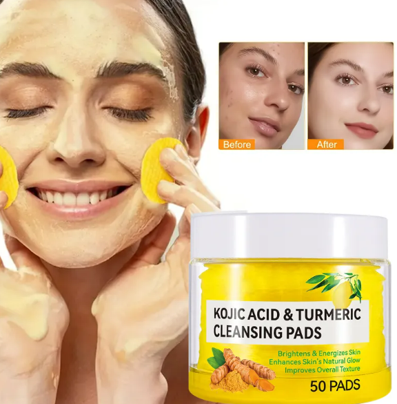Gurkmeja & Kojic Exfolierande Duk
