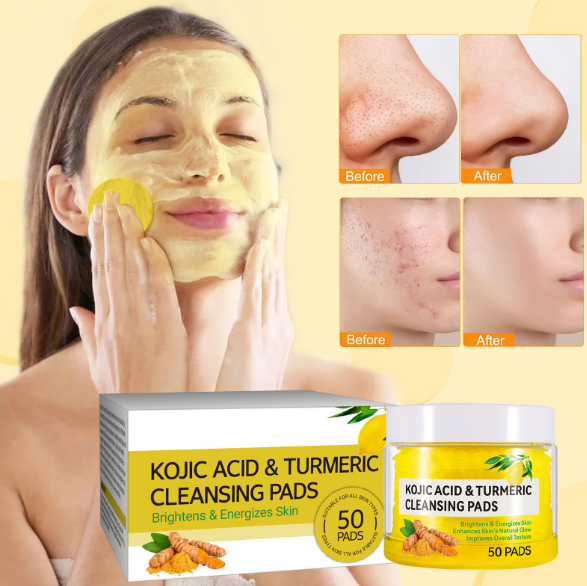 Gurkmeja & Kojic Exfolierande Duk