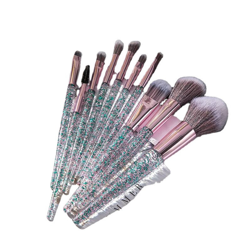 10-delat Makeupborste Set – Blending & Beauty