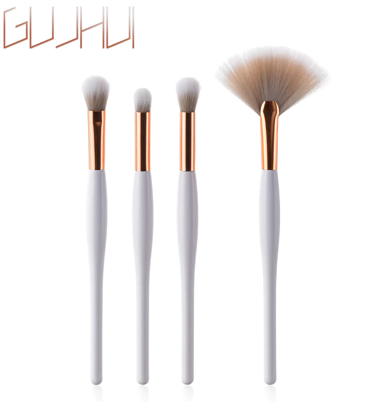 8-delat Makeupborste Set – Svart & Silver
