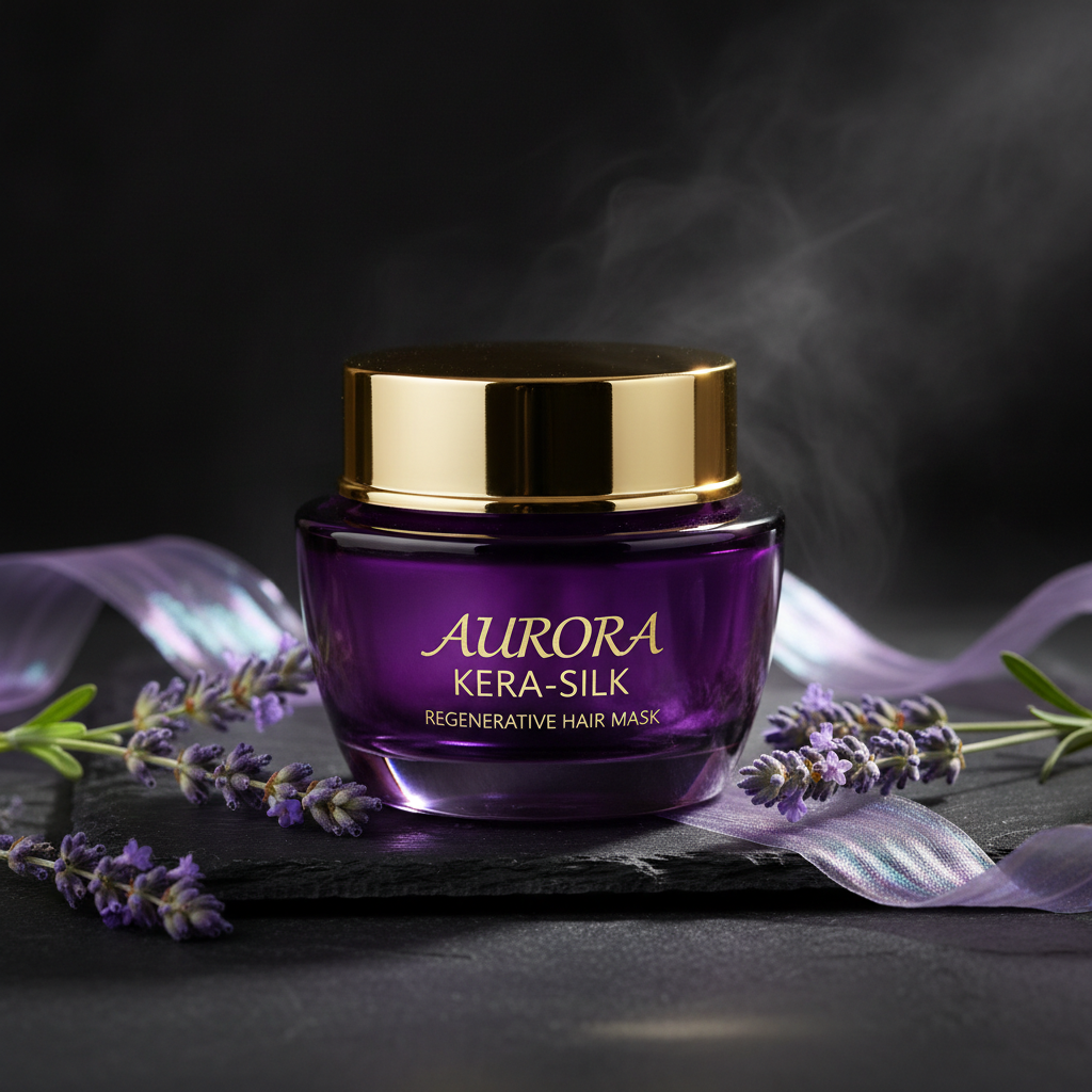 Keratin purple hair mask