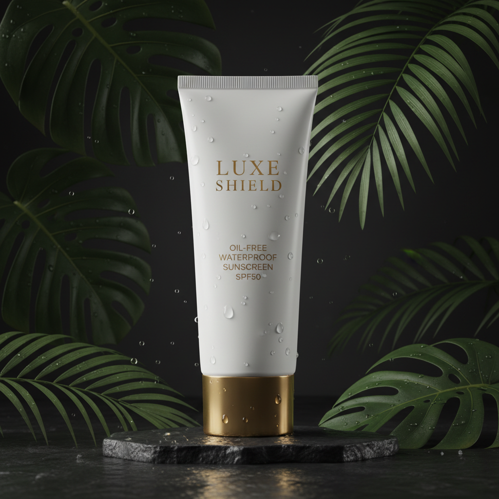 Oil-free waterproof sunscreen SPF50